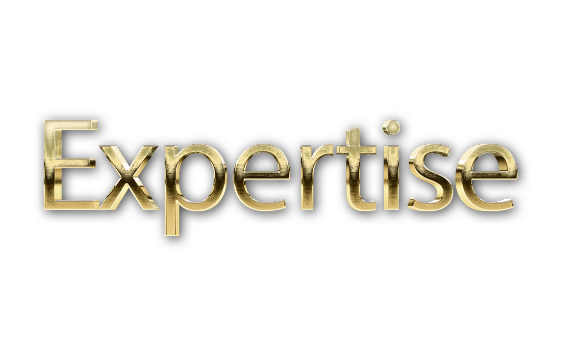 3D WORD EXPERTISE gold text effects art typography PNG images free